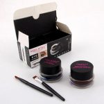 MISS ROSE gel eyeliner 2 color a set black and brown - Image 3