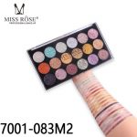 Miss Rose 18 Color Matte Shimmer Eyeshadow Palette - Image 2