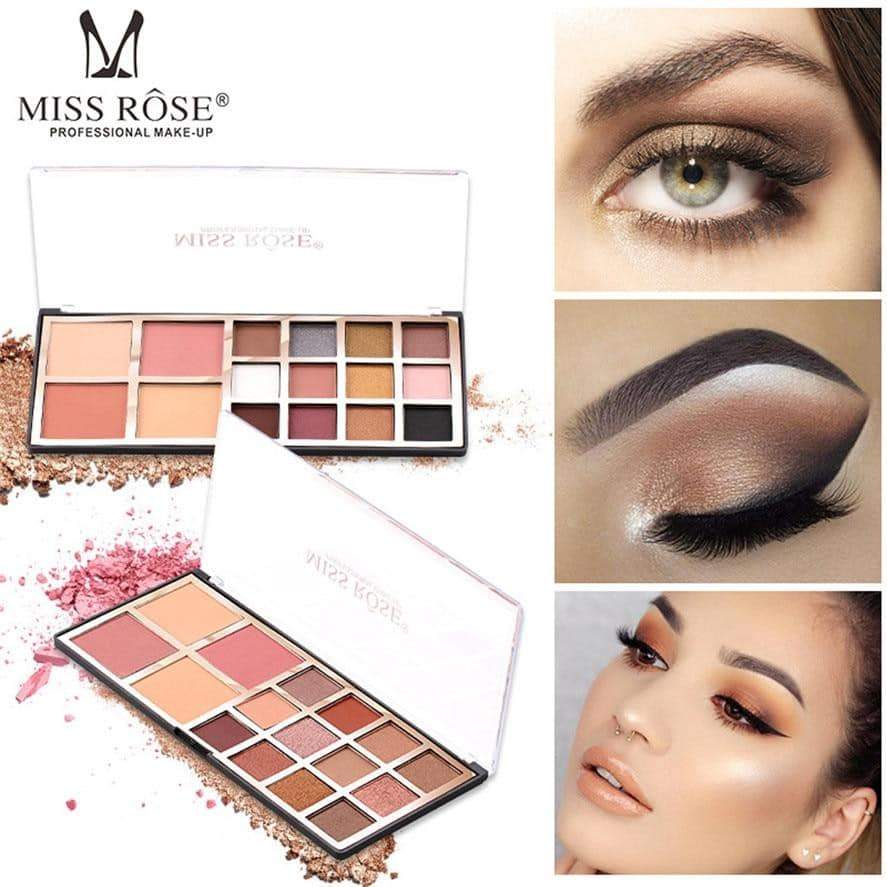 ms15 MISS ROSE Eyeshadow and blush Palette - Image 1
