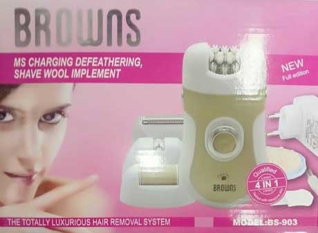 29 Lady Epilator BS-903 - Browns 4 In1 - Image 1