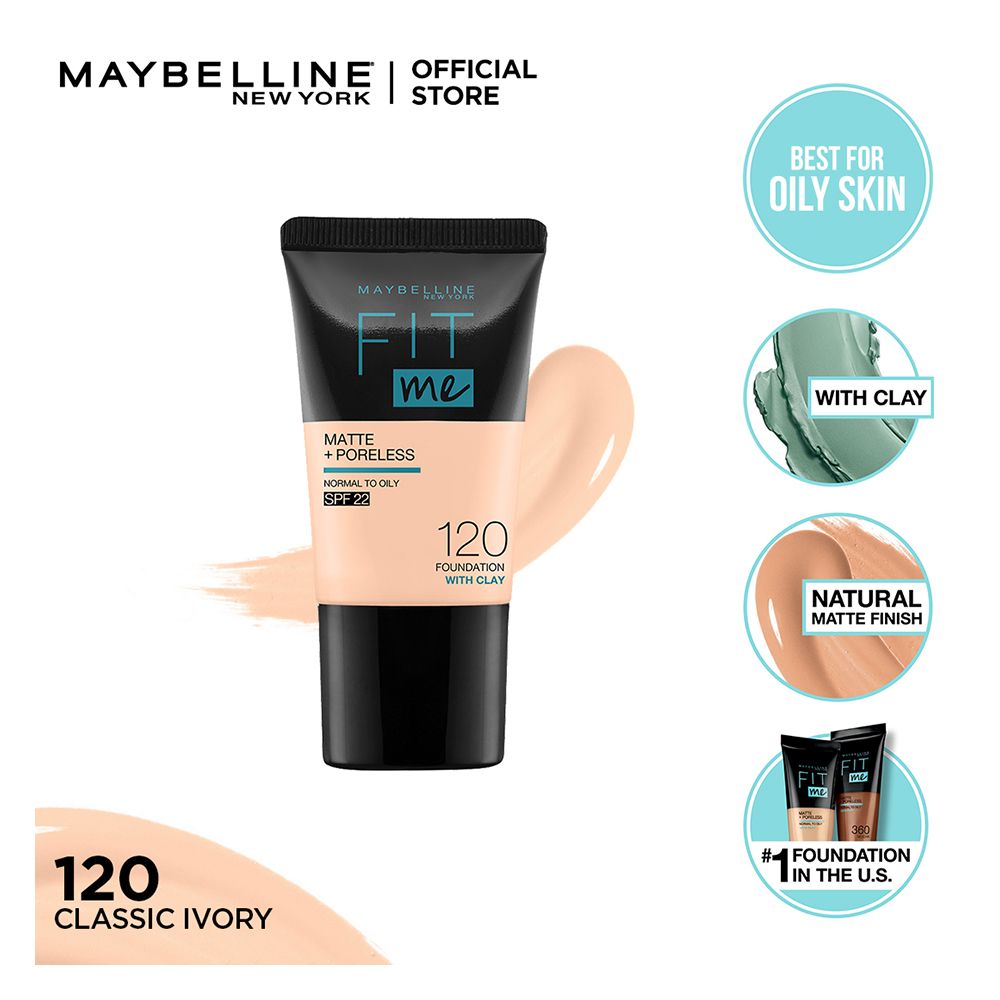 fit me 120 Maybelline Fit Me 120 Foundation - Image 1